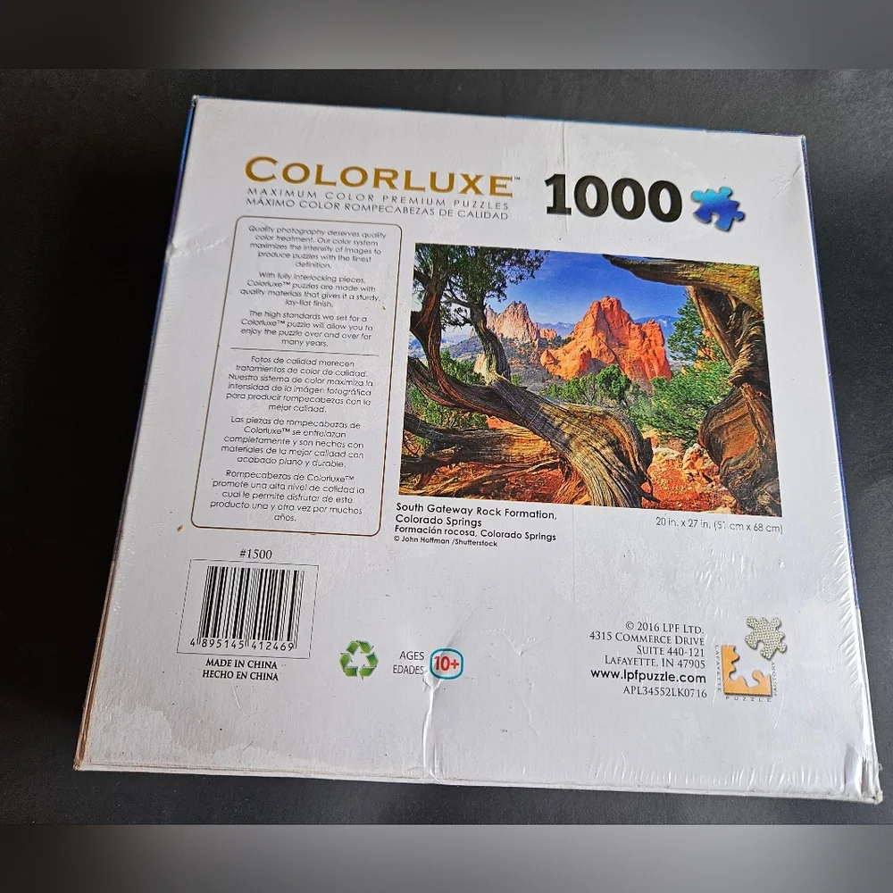 Colorluxe Colorado Springs Puzzle